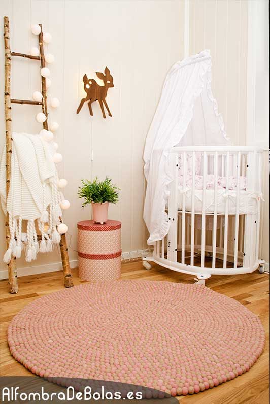 Alfombras de fieltro para dormitorios infantiles