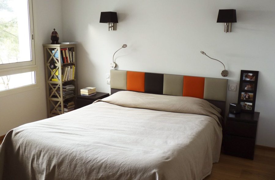 Cabecero de cama moderno de colores Cabecero de cama moderno de colores