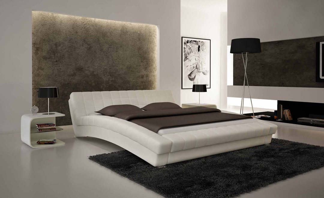 Cama para una habitación moderna Cama para una habitación moderna