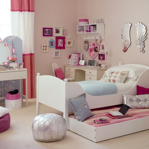 Dormitorio juvenil en tonos pastel Dormitorio juvenil en tonos pastel