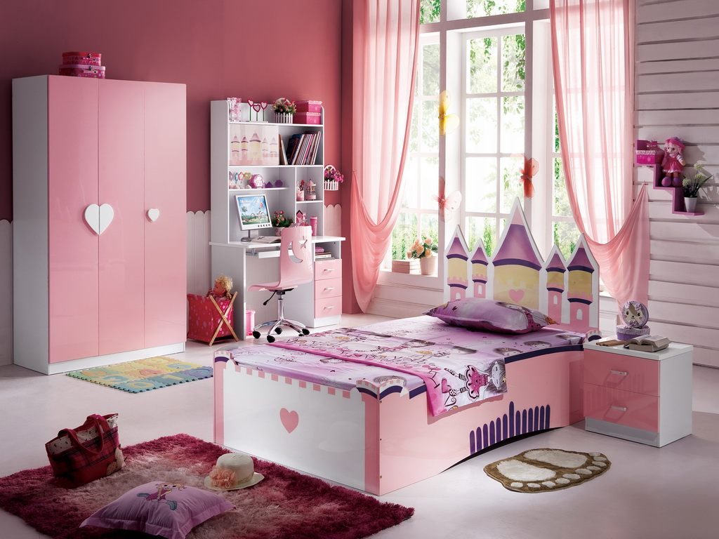 Habitación infantil de princesas Habitación infantil de princesas