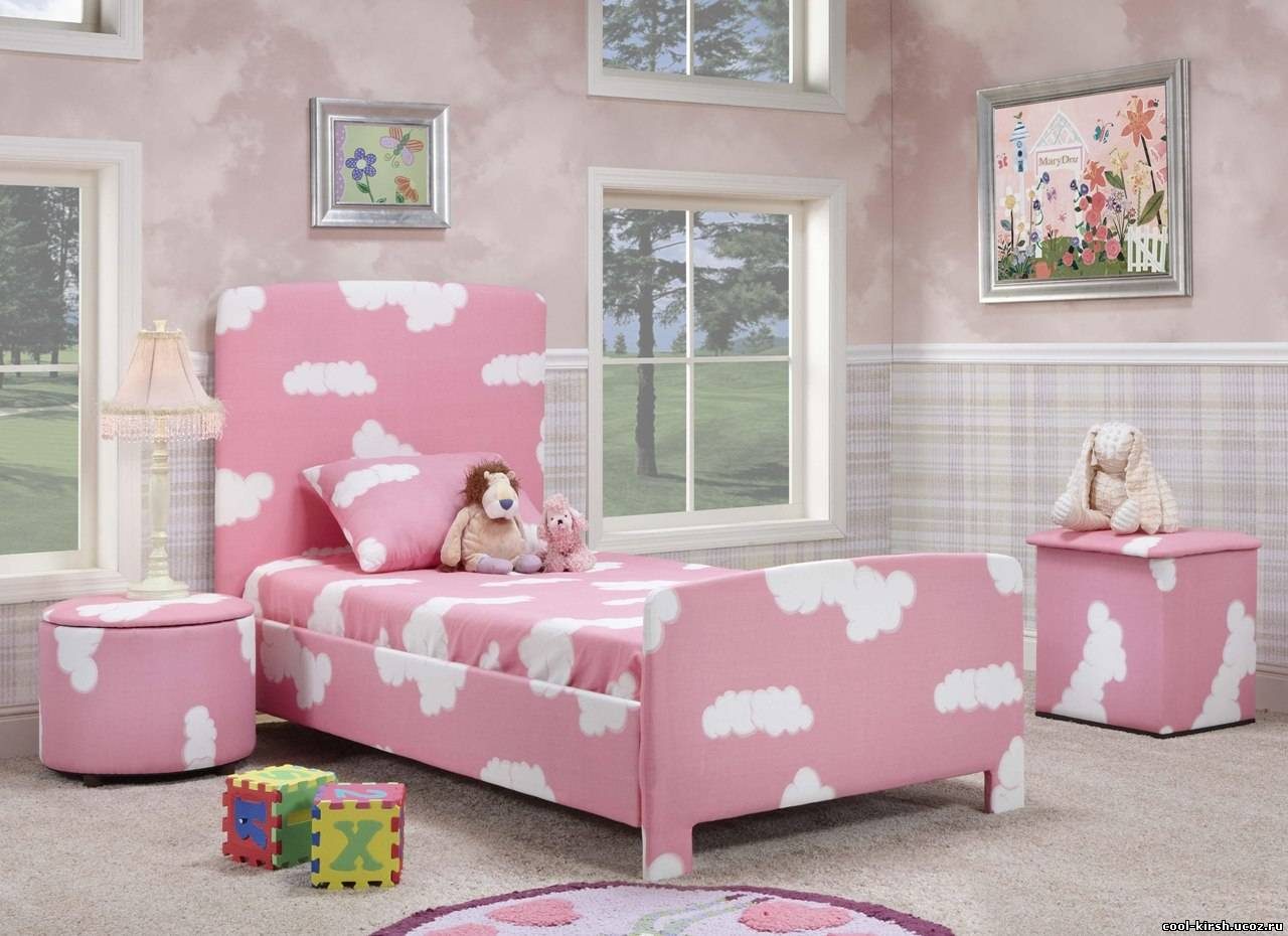 Habitación para niñas en tonos rosas Habitación para niñas en tonos rosas