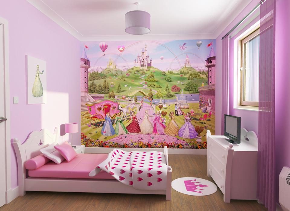 Papel pintado de princesas Papel pintado de princesas