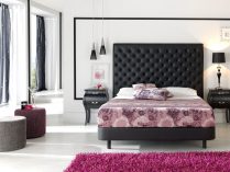 Cabecero de cama de estilo romántico