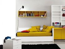 Dormitorio juvenil colorido