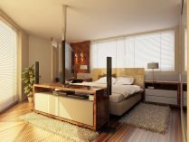 Habitación de matrimonio moderna